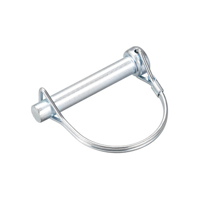 Harfington Uxcell Shaft Locking Pin 10mmx60mm Coupler Pin for Farm Trailers Lawn Arch