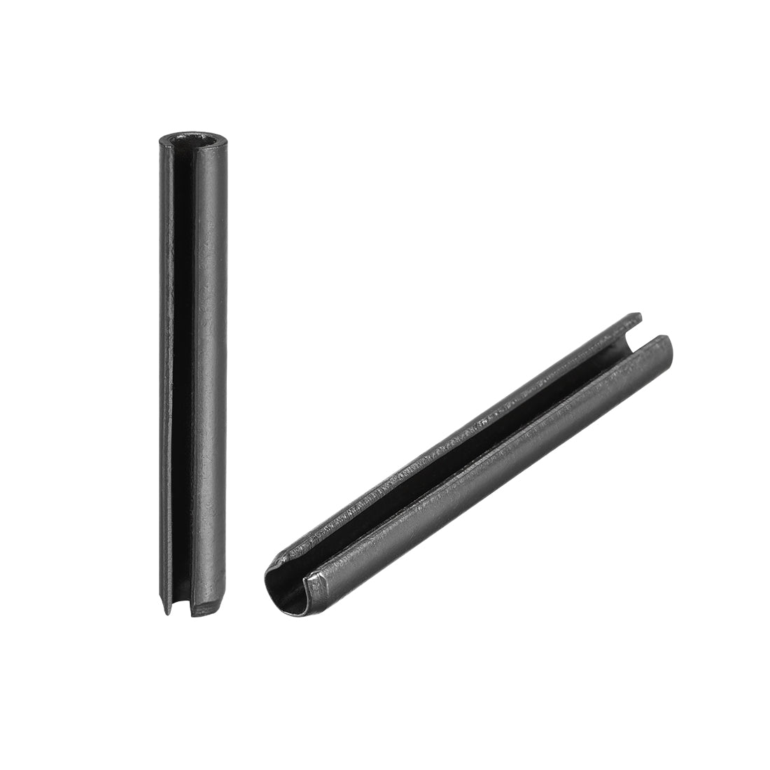 Uxcell Slotted Spring Pin - 5mm x 60mm Plain Finish 65Mn Roll ...