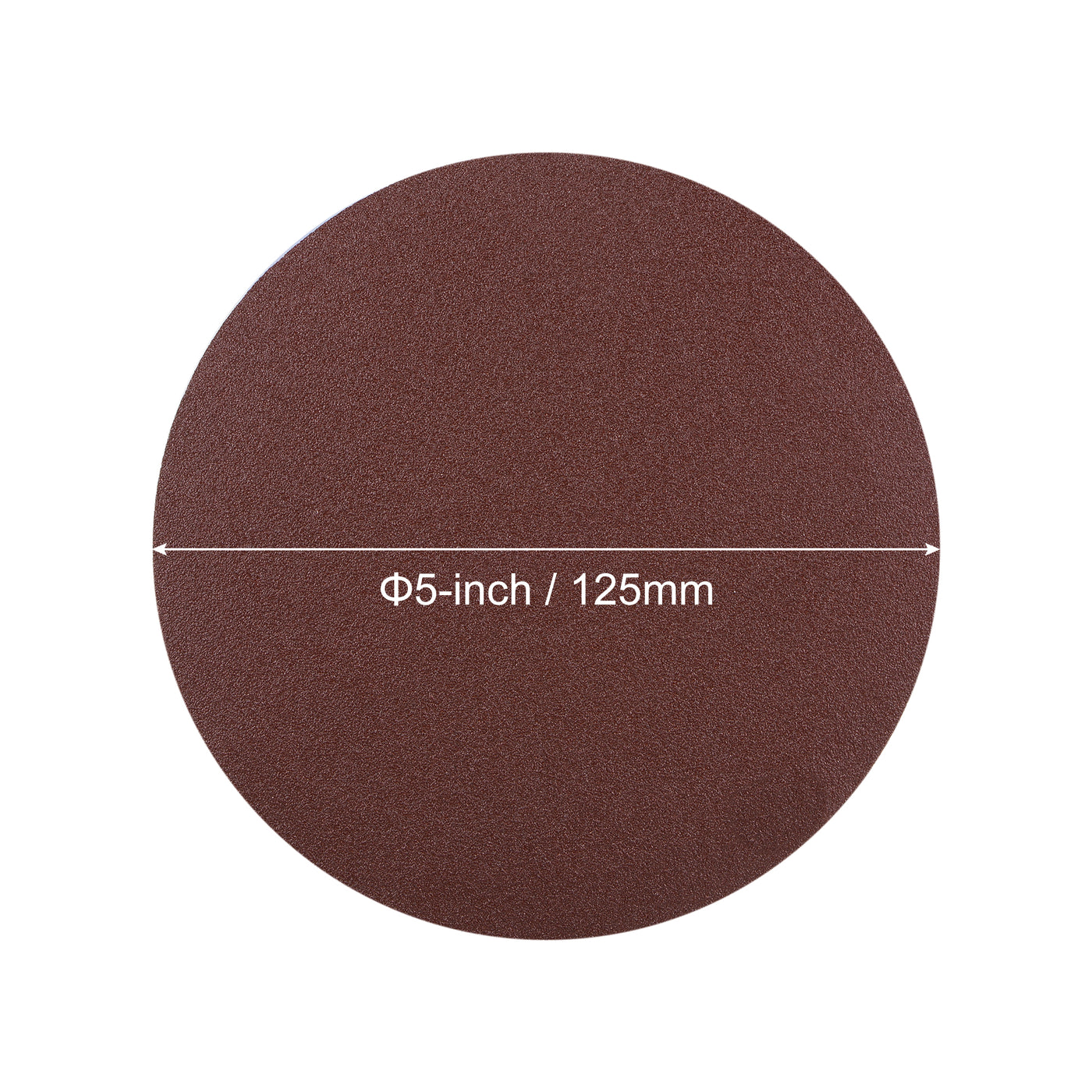 uxcell Uxcell 5-Inch PSA Sanding Disc Aluminum Oxide Adhesive Back Sandpaper 120 Grit 30 Pcs
