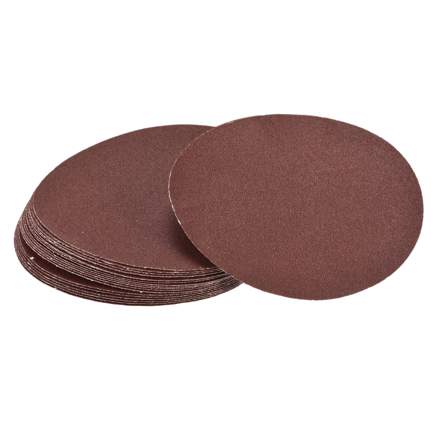 uxcell Uxcell 5-Inch PSA Sanding Disc Aluminum Oxide Adhesive Back Sandpaper 120 Grit 30 Pcs