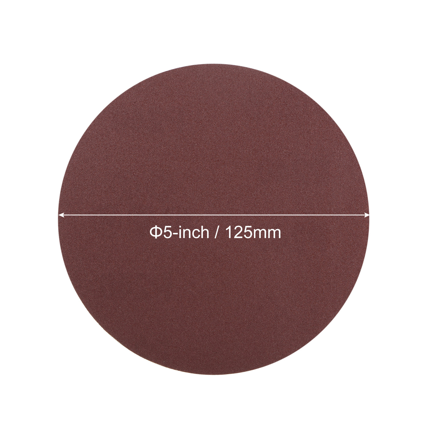 uxcell Uxcell 5-Inch PSA Sanding Disc Aluminum Oxide Adhesive Back Sandpaper 240 Grit 30 Pcs