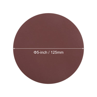 Harfington Uxcell 5-Inch PSA Sanding Disc Aluminum Oxide Adhesive Back Sandpaper 800 Grit 30 Pcs