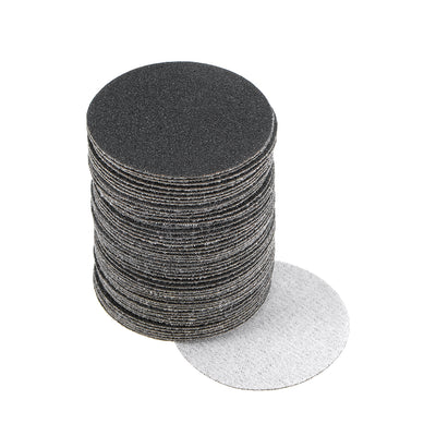 Harfington Uxcell 2-Inch Hook and Loop Sanding Disc Wet / Dry Silicon Carbide 2000 Grit 100 Pcs