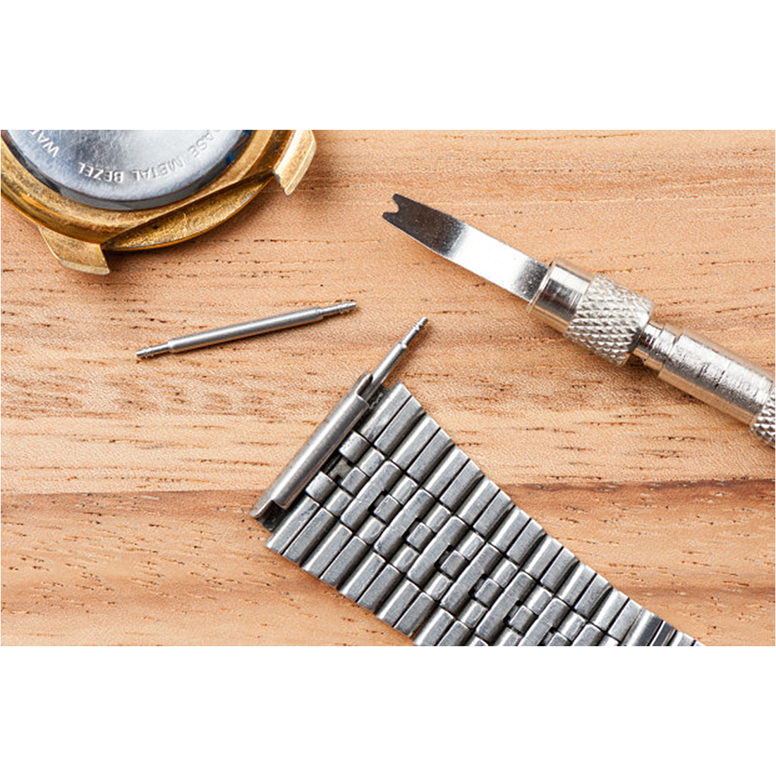 Uxcell Spring Bar Pins 10mmx1.5mm Double Fringe Stainless Steel Watch ...