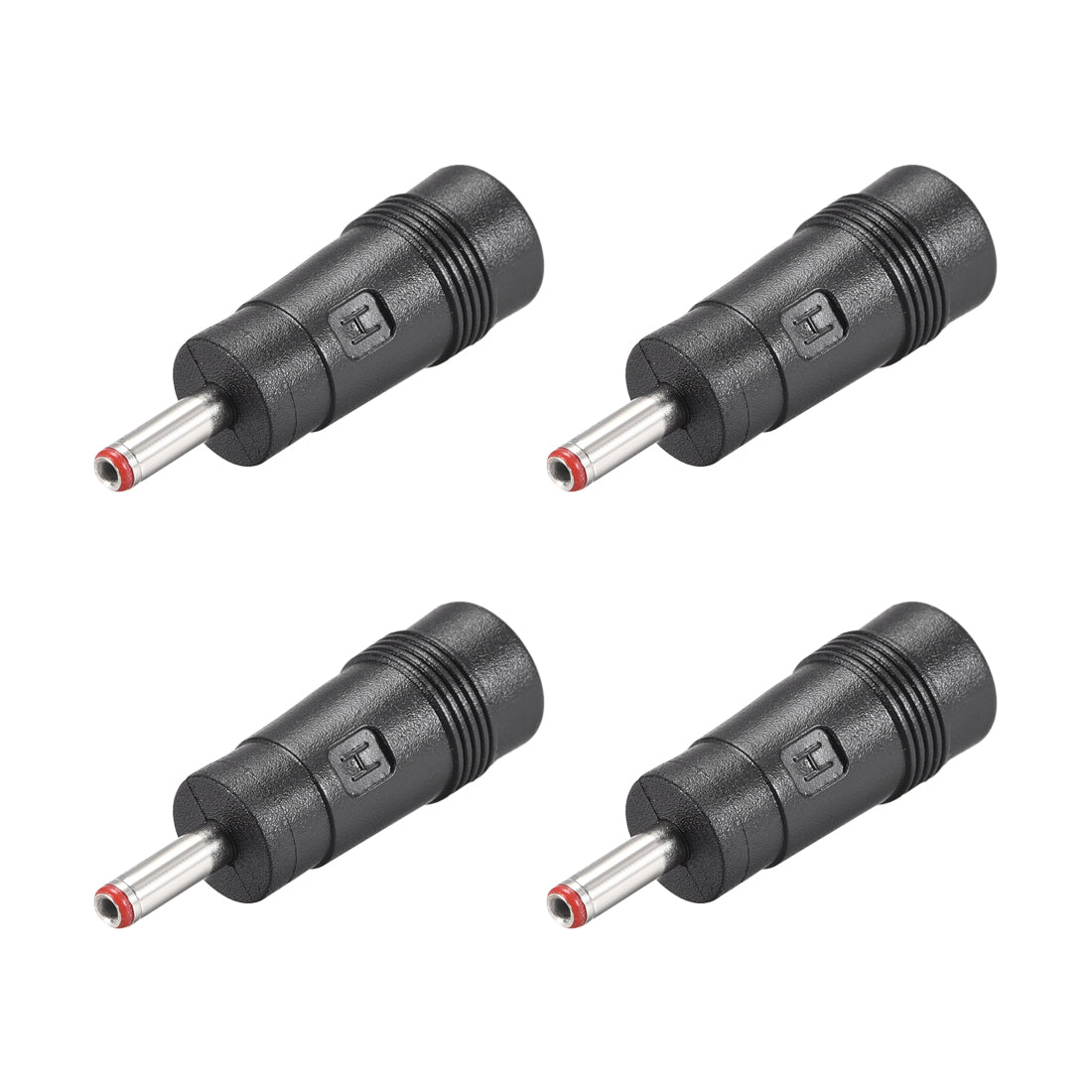 uxcell Uxcell 4pcs DC Power Converter 3.5mm x 1.35mm Male to 5.5mm x 2.5mm Female Adapter Connector