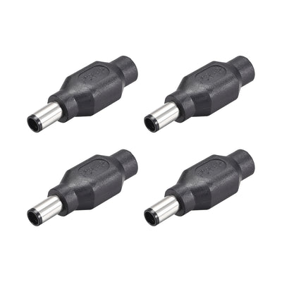 Harfington Uxcell 4pcs DC Power Converter 7.4mm x 5mm Male to 5.5mm x 2.1mm Female Plug Connector