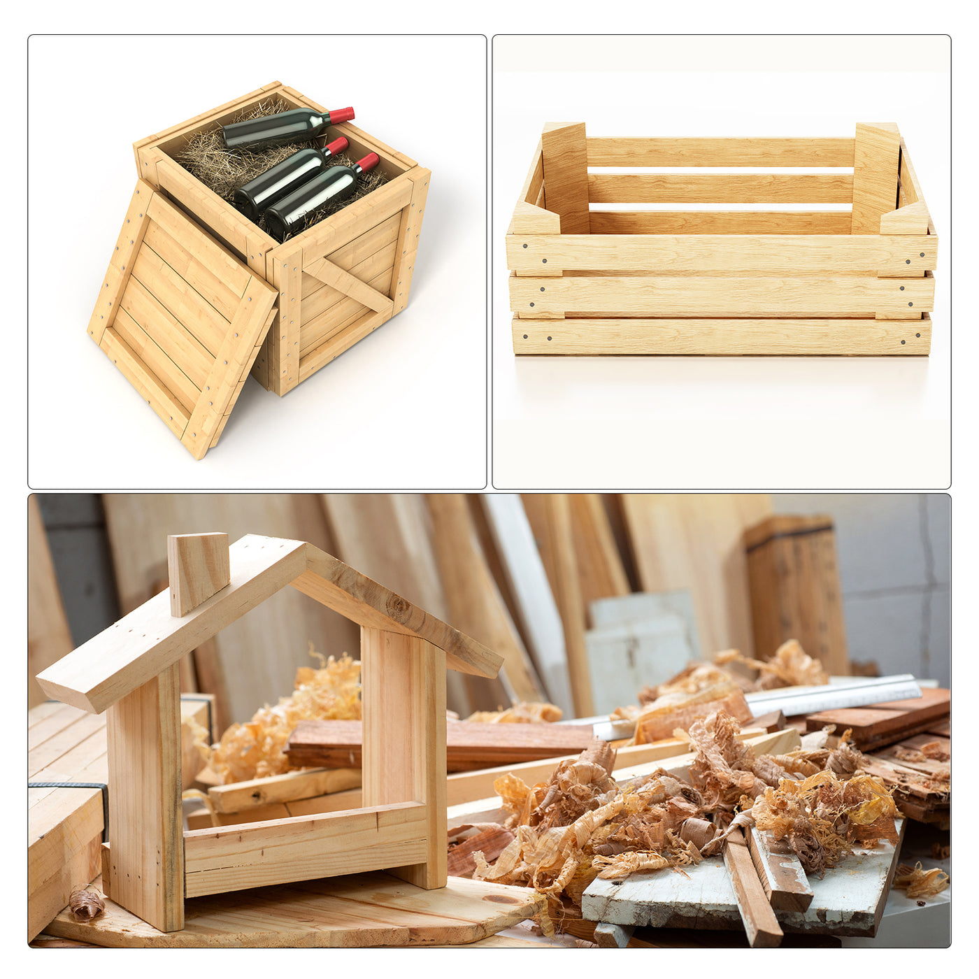 uxcell Uxcell Small Tiny Nails, for DIY Decorative Pictures Wooden Boxes