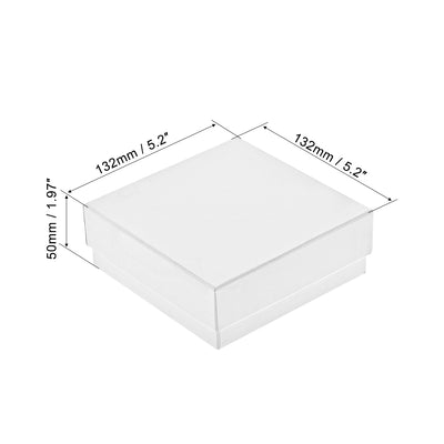 Harfington Uxcell Freezer Tube Box 81 Places Cardboard Holder Rack for 1.5/1.8/2ml Microcentrifuge Tubes 5Pcs