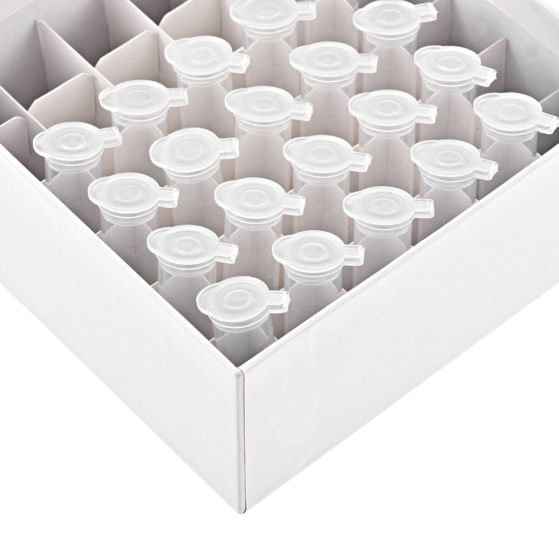 uxcell Uxcell Freezer Tube Box 36 Places Waterproof Cardboard Holder Rack for 5ml Microcentrifuge Tubes