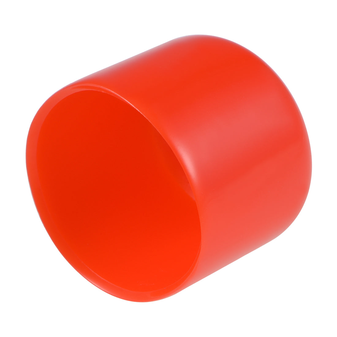 uxcell Uxcell 20pcs Rubber End Caps 34mm ID 35mm Height Screw Thread Protectors Red