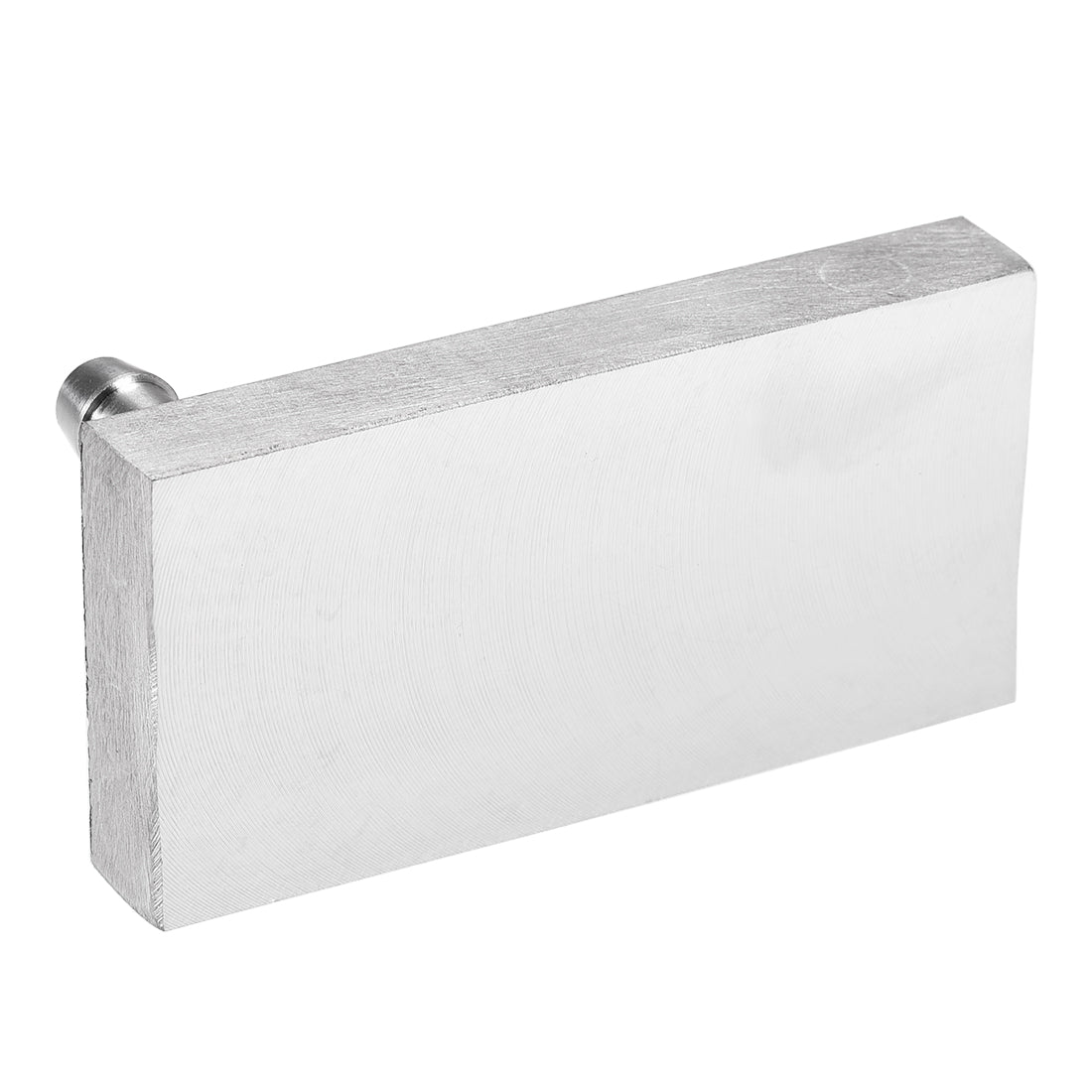 uxcell Uxcell Aluminum Water Cooling Block 40x80x12mm Polished Heatsink with Nozzle