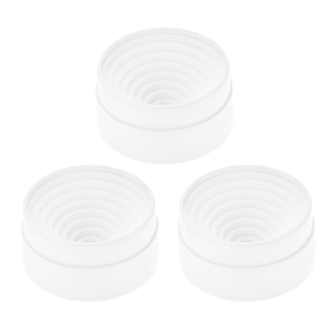 uxcell Uxcell Lab Flask Support Plastic Stand 90mm Diameter Round Bottom Holder for 50ml-1000ml Flasks White 3Pcs