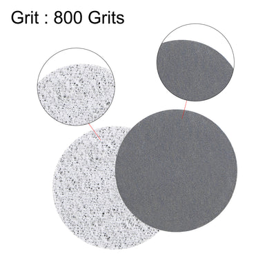 Harfington Uxcell 1-Inch Hook and Loop Sanding Disc Aluminum Oxide Silicon Carbide 5000 Grit 10pcs