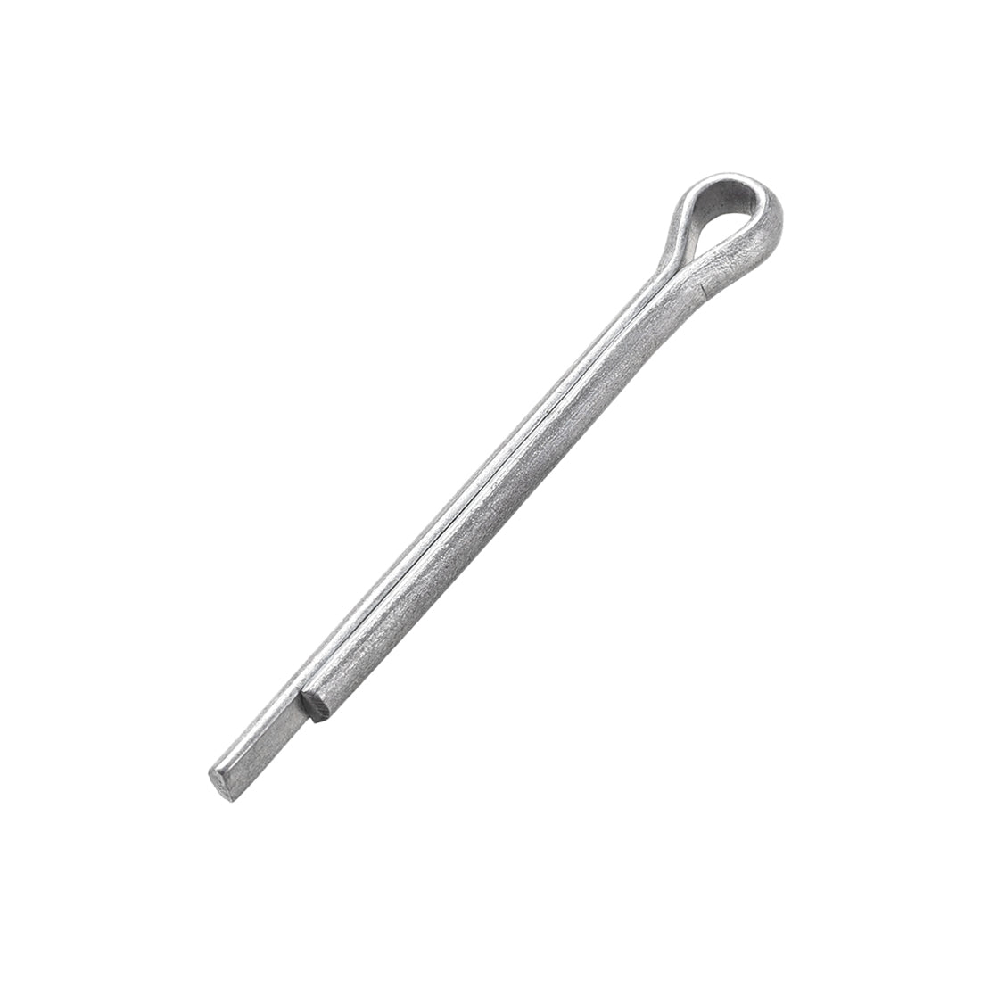 uxcell Uxcell Split Cotter Pin  Carbon Steel 2-Prongs Silver 60Pcs