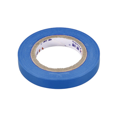 Harfington Uxcell Insulating Tape 10mm Width 14.5M Long 0.15mm Thick PVC Electrical Tape Rated for Max. 400V  80C Use Blue 2pcs