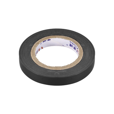 Harfington Uxcell Insulating Tape 10mm Width 14.5M Long 0.15mm Thick PVC Electrical Tape Rated for Max. 400V  80C Use Black 2pcs