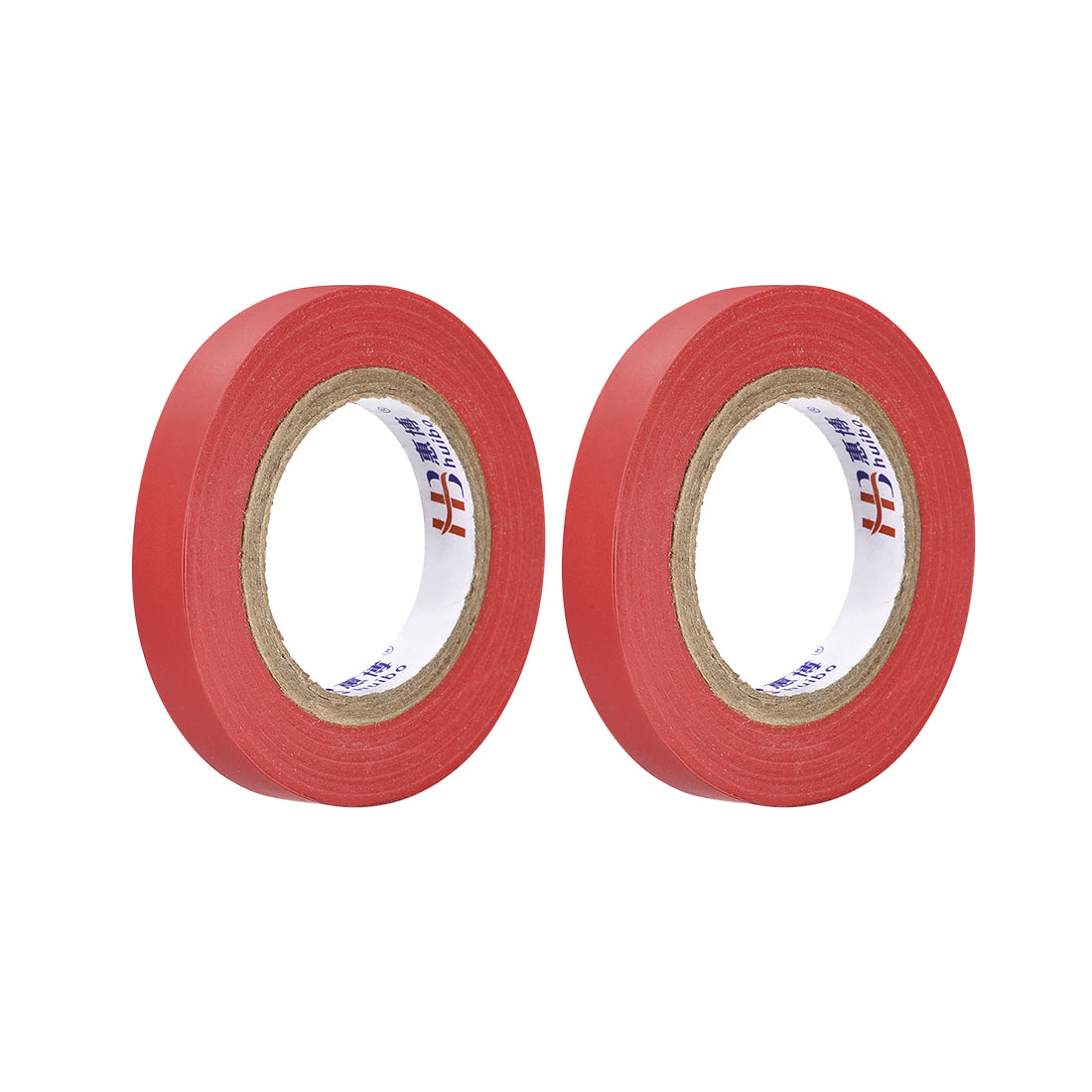 uxcell Uxcell Insulating Tape 10mm Width 14.5M Long 0.15mm Thick PVC Electrical Tape Rated for Max. 400V  80C Use Red 2pcs