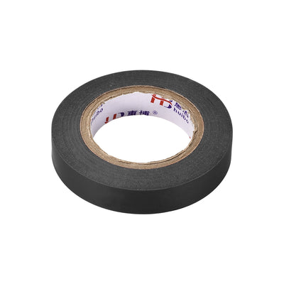 Harfington Uxcell Insulating Tape 12mm Width 14.5M Long 0.15mm Thick PVC Electrical Tape Rated for Max. 400V  80C Use Black 2pcs