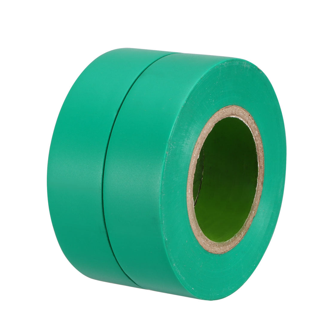 uxcell Uxcell Insulating Tape 18mm x20M x 0.1mm  PVC Electrical Tape Max. 600V Green 2pcs
