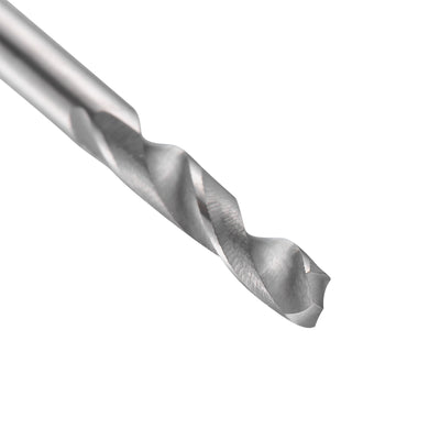 Harfington Uxcell 3.05mm Solid Carbide Drill Bits Straight Shank for Stainless Steel Alloy 2 Pcs