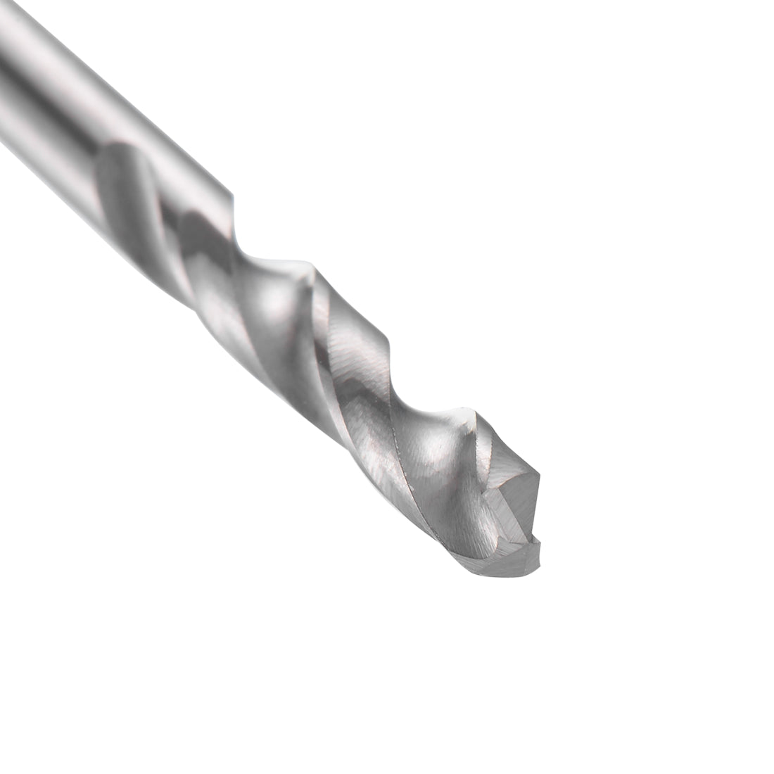 uxcell Uxcell 3.25mm Solid Carbide Drill Bits Straight Shank for Stainless Steel Alloy 2 Pcs