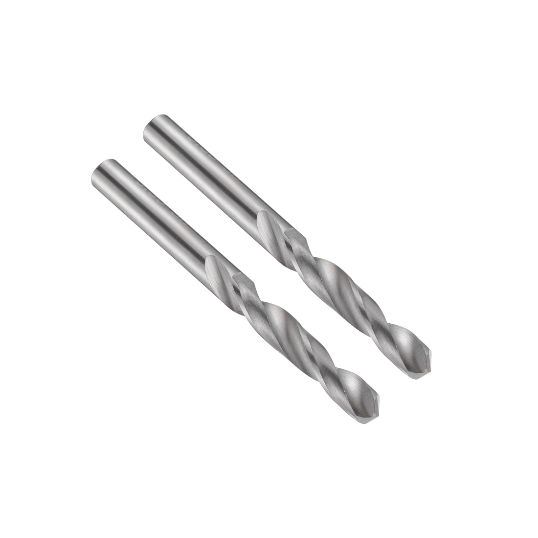 uxcell Uxcell 3.35mm Solid Carbide Drill Bits Straight Shank for Stainless Steel Alloy 2 Pcs