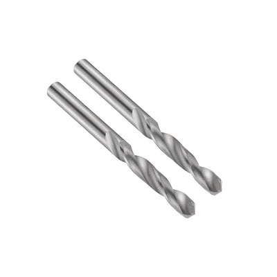 Harfington Uxcell 3.35mm Solid Carbide Drill Bits Straight Shank for Stainless Steel Alloy 2 Pcs