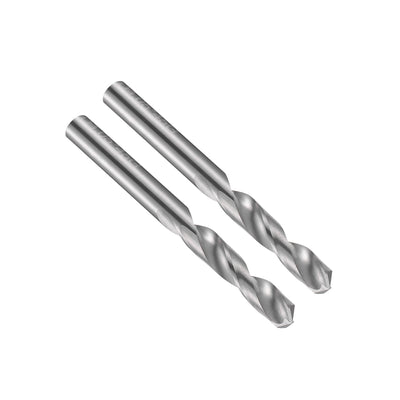 Harfington Uxcell 4.05mm Solid Carbide Drill Bits Straight Shank for Stainless Steel Alloy 2 Pcs