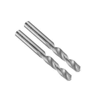 Harfington Uxcell 4.15mm Solid Carbide Drill Bits Straight Shank for Stainless Steel Alloy 2 Pcs