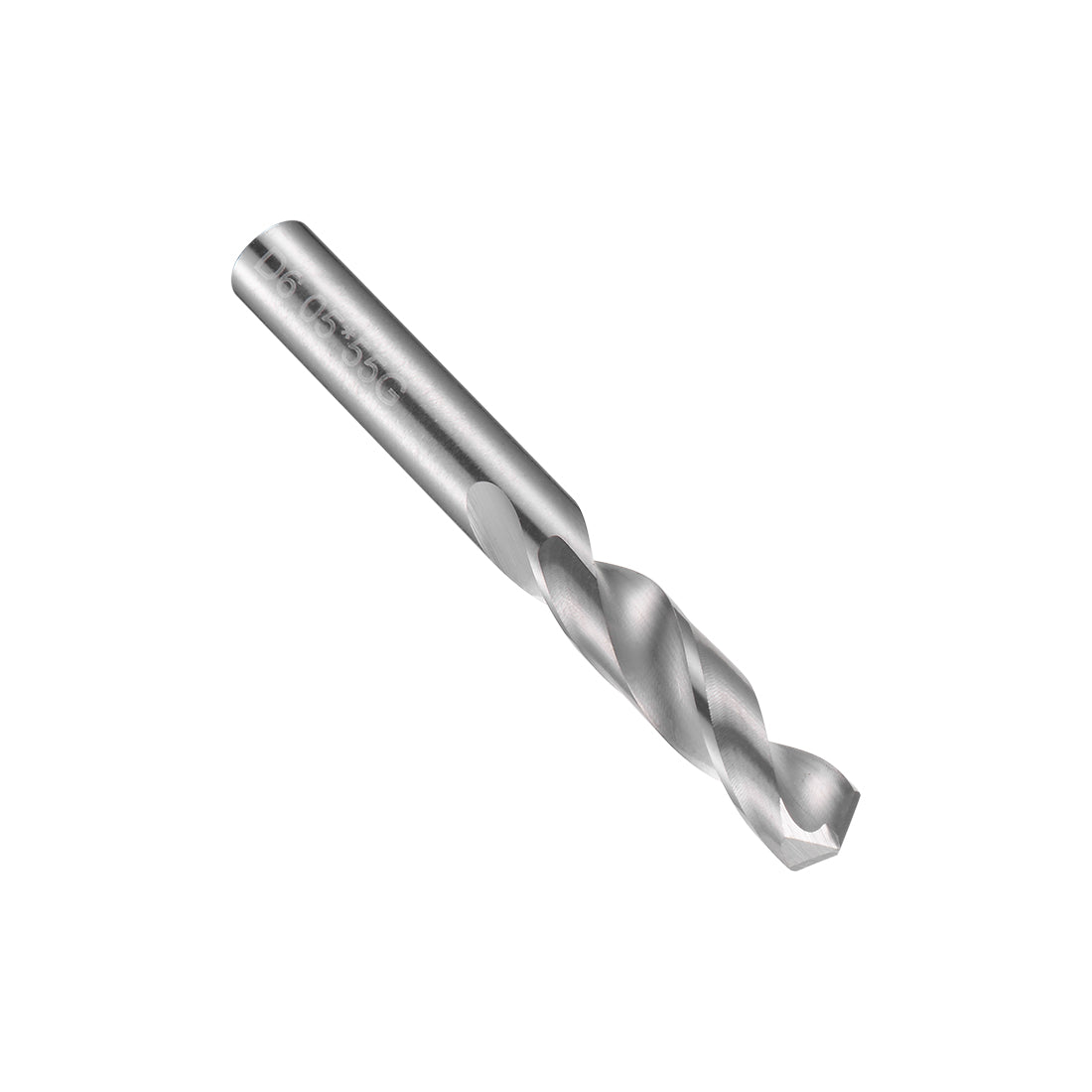 uxcell Uxcell 6.05mm Solid Carbide Drill Bits Straight Shank for Stainless Steel Alloy