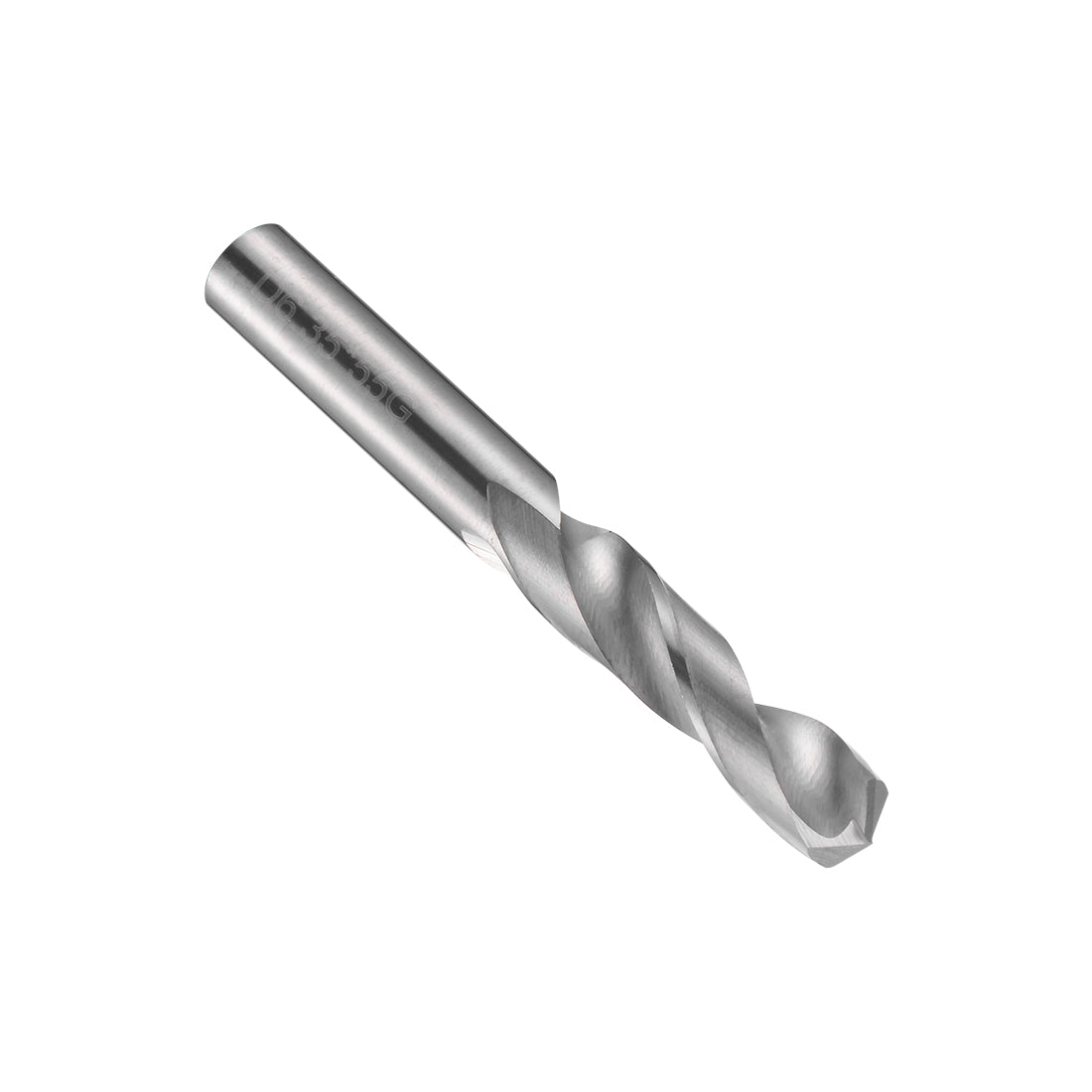 uxcell Uxcell 6.35mm Solid Carbide Drill Bits Straight Shank for Stainless Steel Alloy