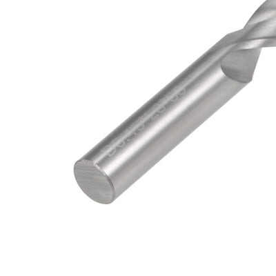 Harfington Uxcell 6.45mm Solid Carbide Drill Bits Straight Shank for Stainless Steel Alloy