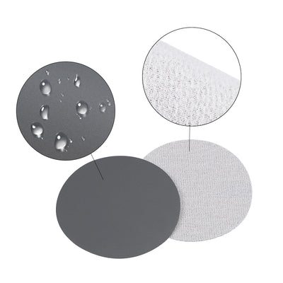 Harfington Uxcell 2" Hook and Loop Sanding Disc 2500/3000/4000 Grit Silicon Carbide Wet/Dry 15Pcs