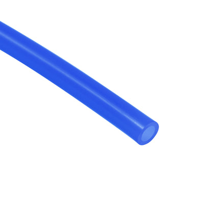 Harfington Uxcell 4mm OD 2.5mm ID 7m Long Blue PU Air Tubing Pipe Hose for Air Line Tube Fluid Transfer Pneumatic Tubing