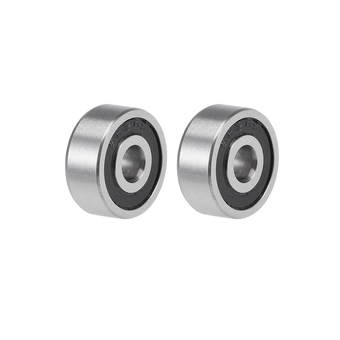 uxcell Uxcell Deep Groove Ball Bearings Double Sealed Chrome Steel ABEC3 Bearing