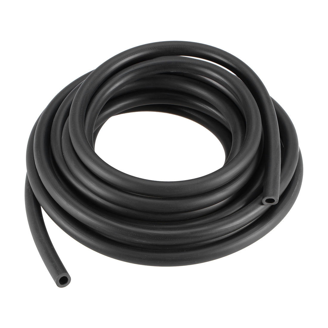 uxcell Uxcell Black Line Hose Tube 5mm(13/64") ID x 8mm(5/16") OD 13.12Ft/4M NBR Water Hose