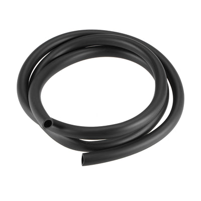 uxcell Uxcell Black Line Hose Tube 10mm(25/64")ID x 14mm(35/64")OD 4.92Ft/1.5M NBR Water Hose