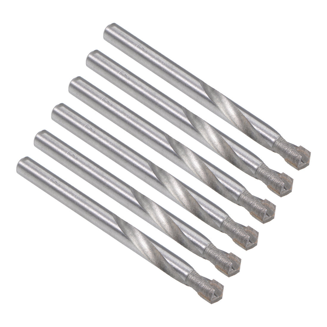 uxcell Uxcell 7mm Cemented Carbide Twist Drill Bits for Stainless Steel Copper Aluminum 6 Pcs