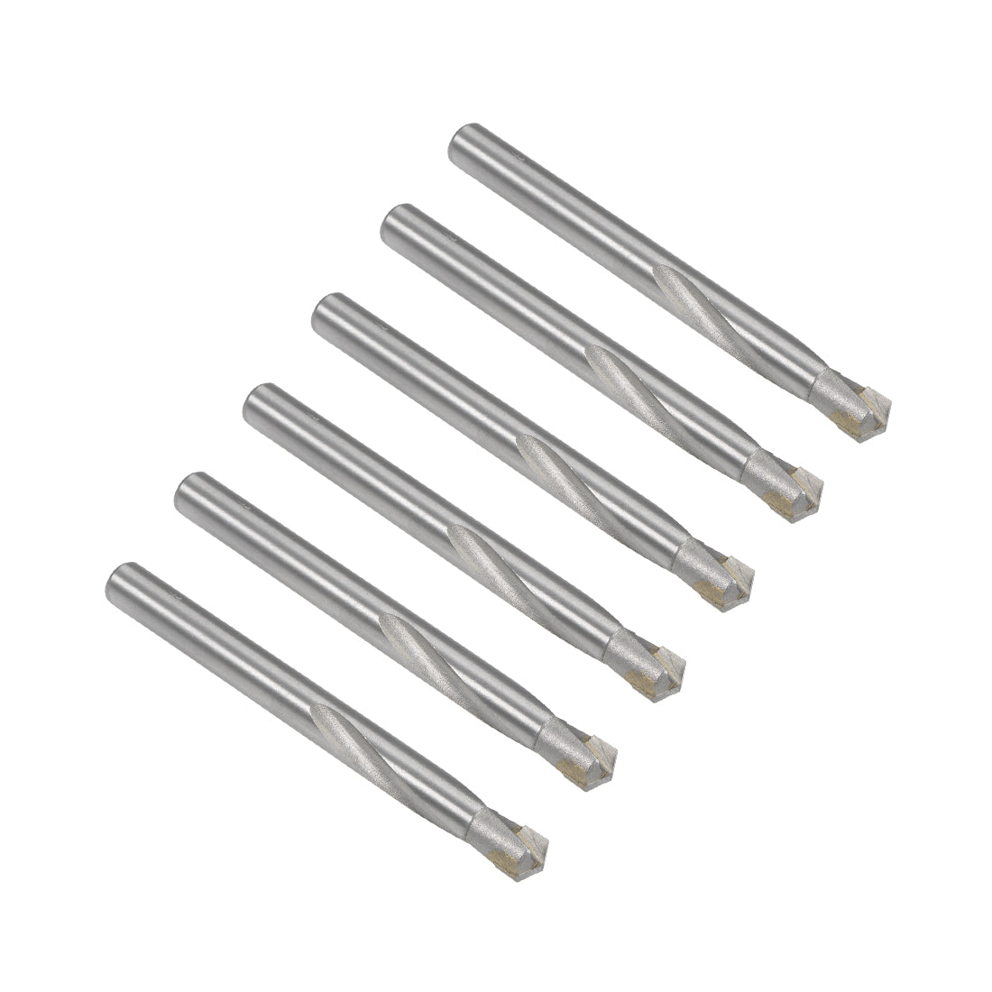uxcell Uxcell 9mm Cemented Carbide Twist Drill Bits for Stainless Steel Copper Aluminum 6 Pcs