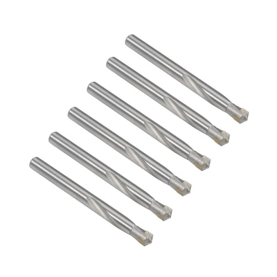 Harfington Uxcell 9mm Cemented Carbide Twist Drill Bits for Stainless Steel Copper Aluminum 6 Pcs