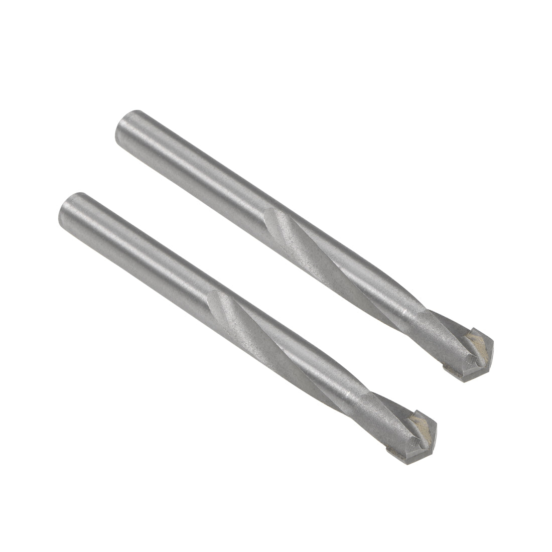 uxcell Uxcell 10mm Cemented Carbide Twist Drill Bits for Stainless Steel Copper Aluminum 2 Pcs