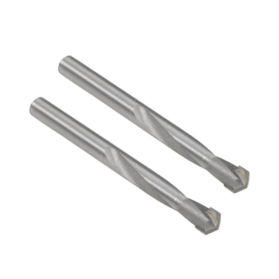 Harfington Uxcell 10mm Cemented Carbide Twist Drill Bits for Stainless Steel Copper Aluminum 2 Pcs