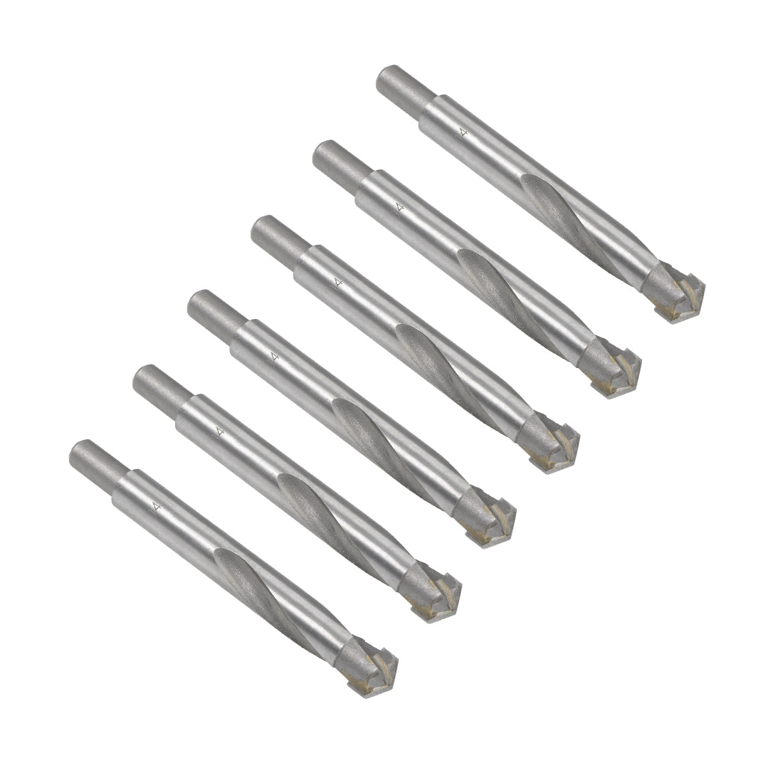 uxcell Uxcell 14mm Cemented Carbide Twist Drill Bits for Stainless Steel Copper Aluminum 6 Pcs