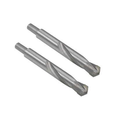 Harfington Uxcell 16mm Cemented Carbide Twist Drill Bits for Stainless Steel Copper Aluminum 2 Pcs