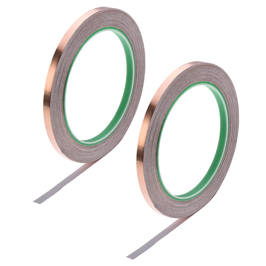 uxcell Uxcell Double Sided Conductive Tape Copper Foil Tape 6mm x 20m for EMI Shielding 2 Roll