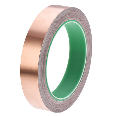 Harfington Uxcell Double Sided Conductive Tape Copper Foil Tape 20mm x 20m for EMI Shielding