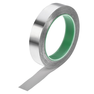 Harfington Uxcell 20mm Aluminum Foil Tape for HVAC,Patching Hot and Cold Air Ducts 20m/65.6ft