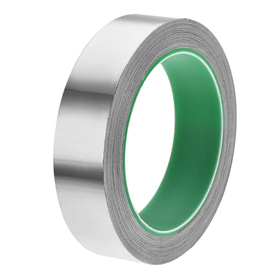 Harfington Uxcell 25mm Aluminum Foil Tape for HVAC,Patching Hot and Cold Air Ducts 20m/65.6ft