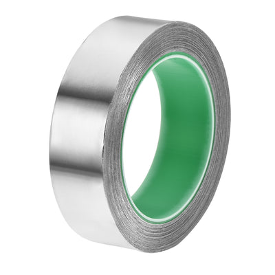 Harfington Uxcell 30mm Aluminum Foil Tape for HVAC,Patching Hot and Cold Air Ducts 20m/65.6ft