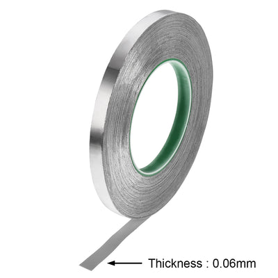 Harfington Uxcell 10mm Aluminum Foil Tape for HVAC,Patching Hot and Cold Air Ducts 50m/164ft
